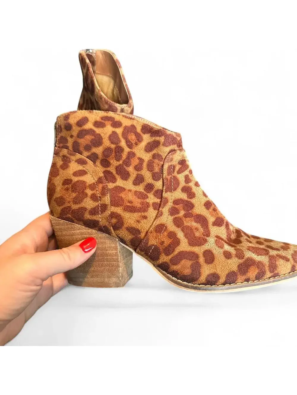 Yeehaw Chic Cheetah Booties - Size 8.5